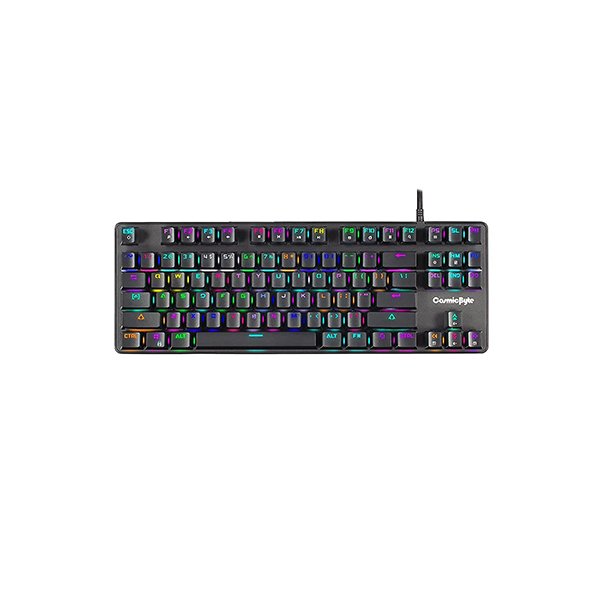 Cosmic Byte CB-GK-18 Firefly TKL Per Key RGB Mechanical Keyboard